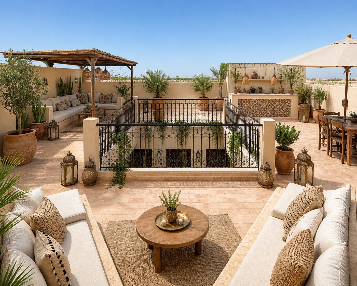 Très bon potentiel pour ce Riad Melkia Propre 160m2 – Bab Doukkala