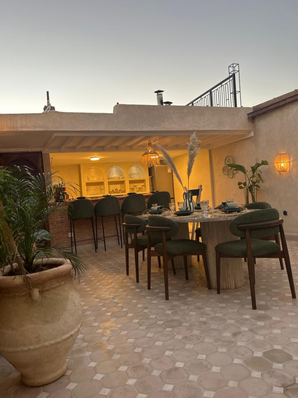 Belle Douiria neuve à vendre – 4 suites – Quartier Derb Dabachi, Médina de Marrakech