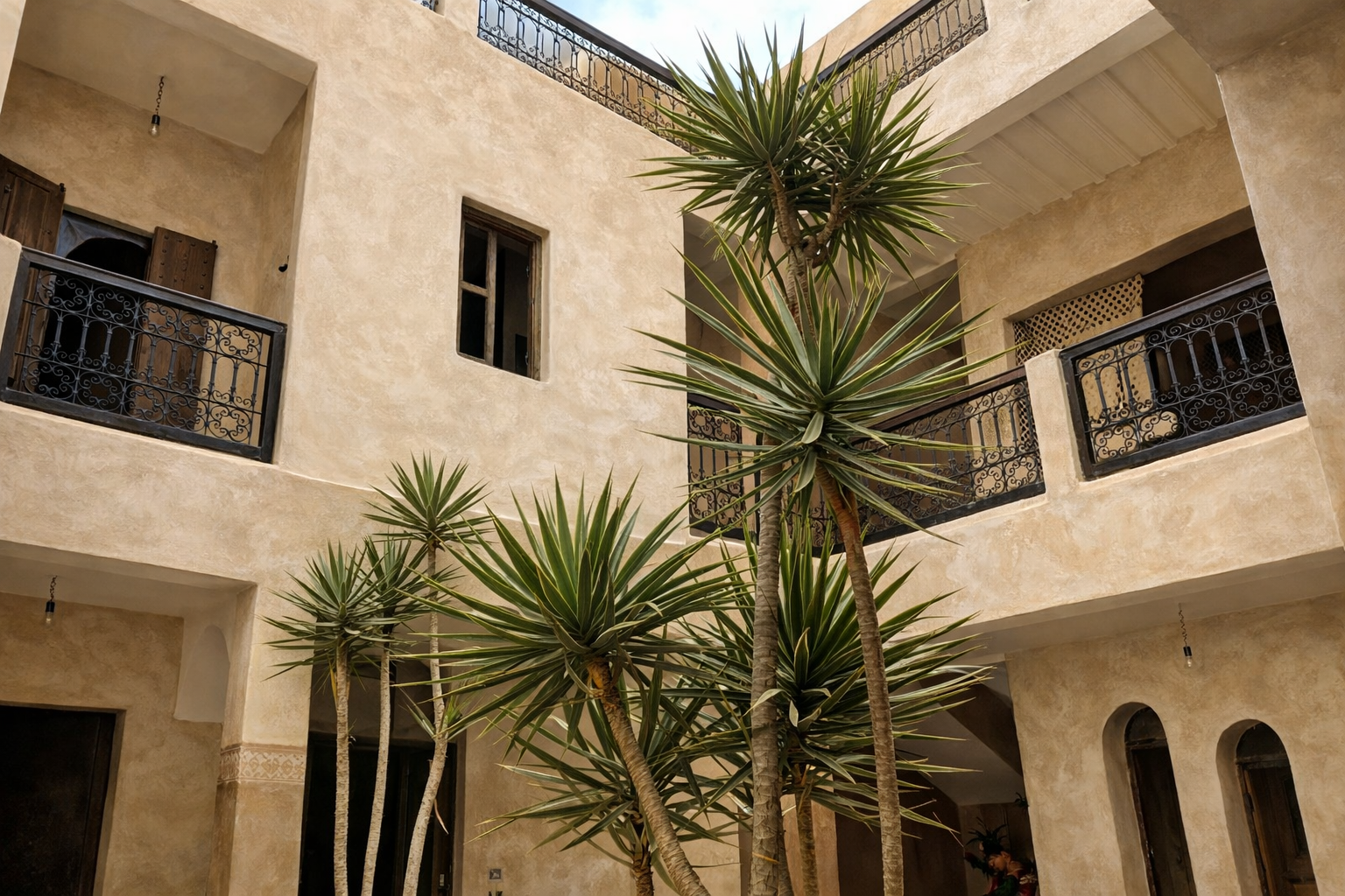 Riad titré de 160 m² au sol – Piscine chauffée – Quartier Laâgza, proche Riad Laarouss