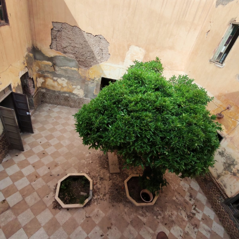 Riad 162m² Titré à démolir – Quartier Zaouia