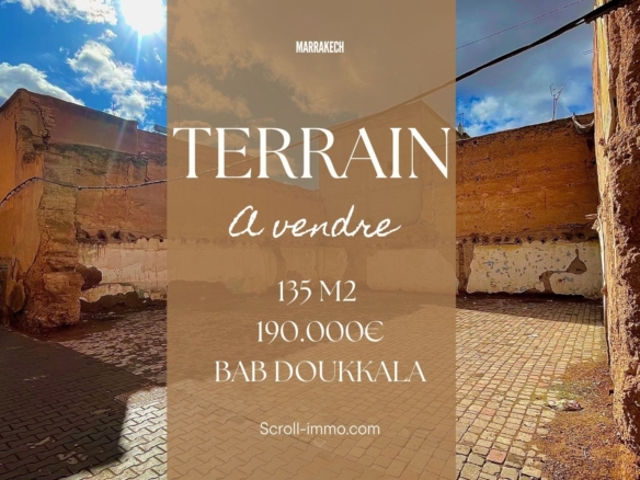 Terrain melkia 135m2 Bab Doukkala