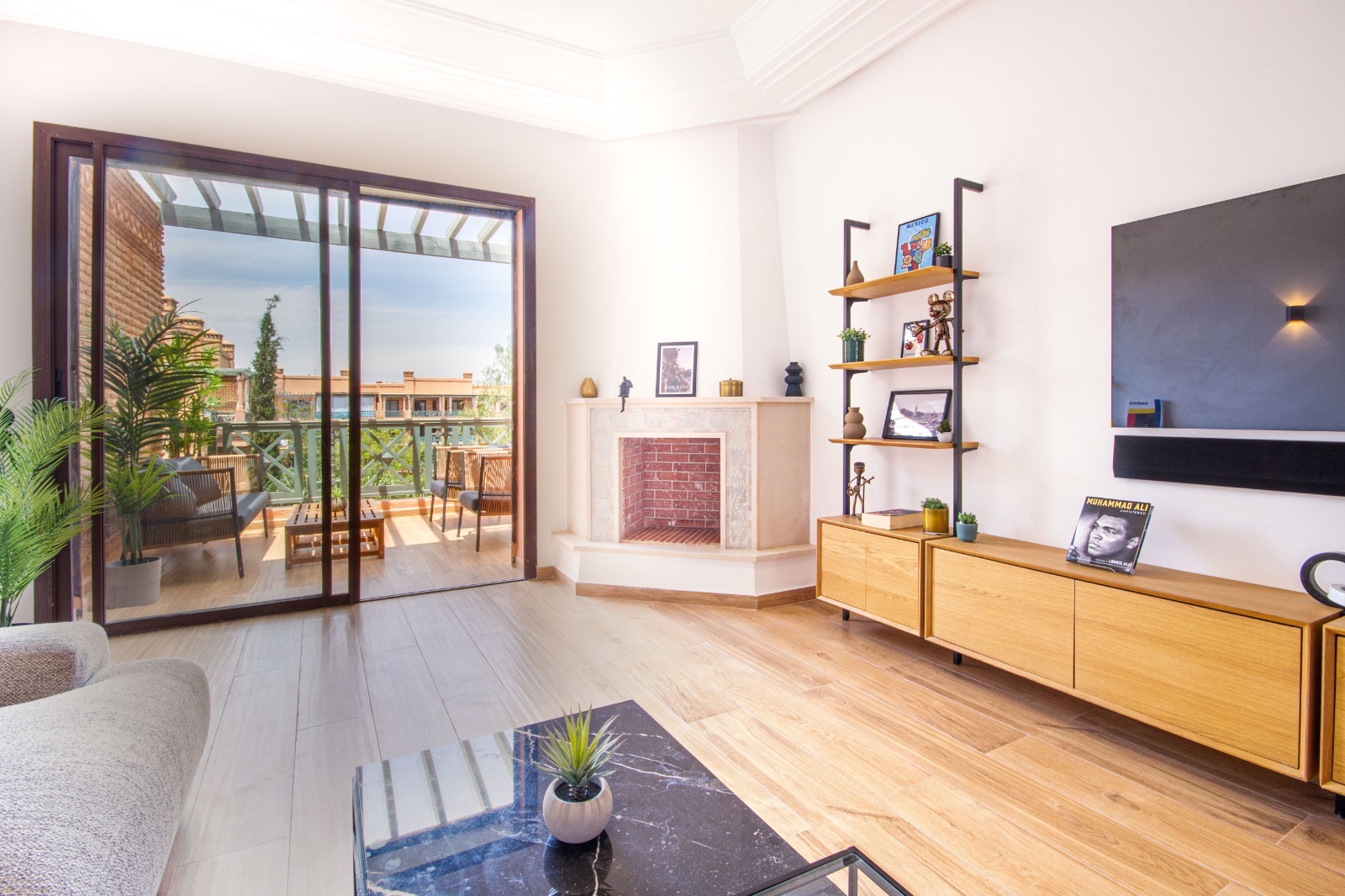 Magnifique appartement rénové à neuf à Agdal
