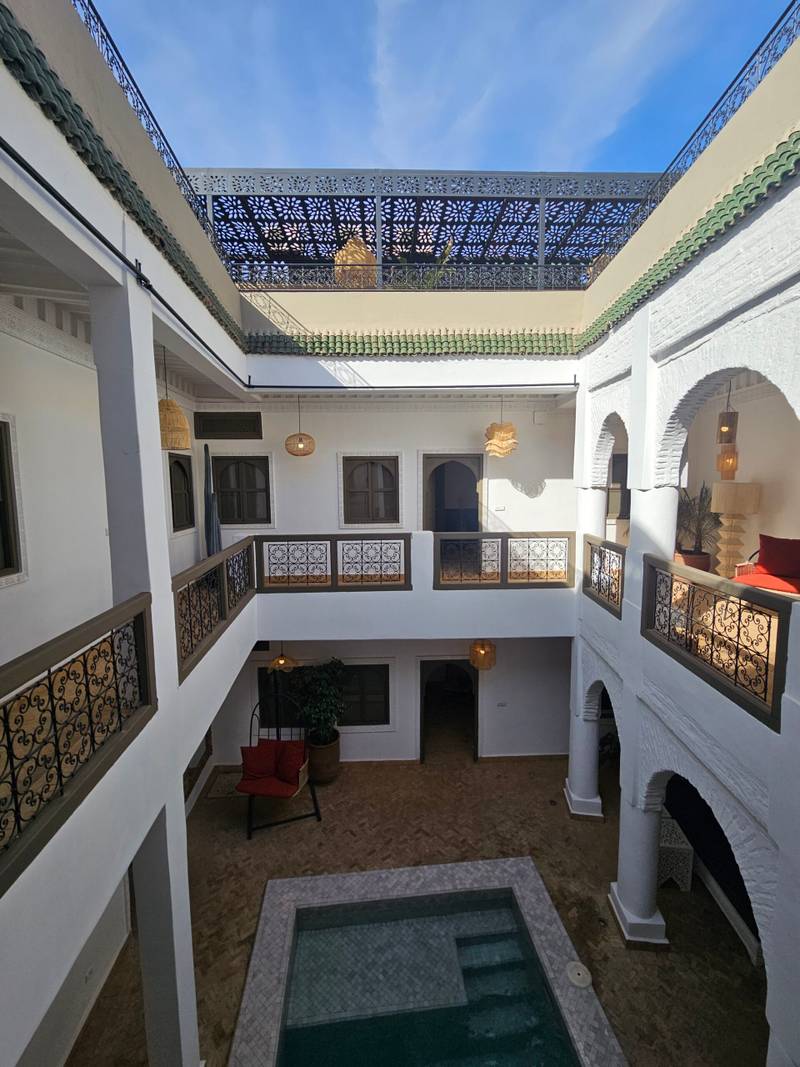 Riad rénové – 161 m² au sol – 5 chambres – Kasbah