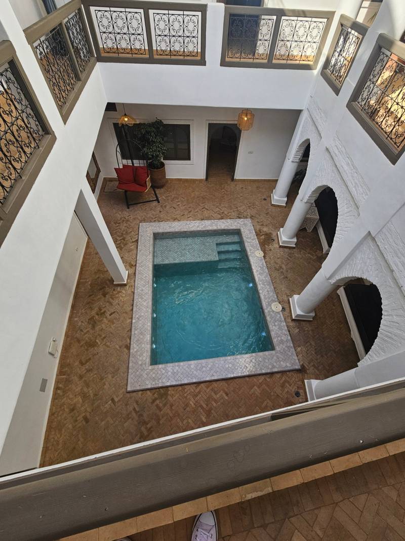 Riad rénové – 161 m² au sol – 5 chambres – Kasbah