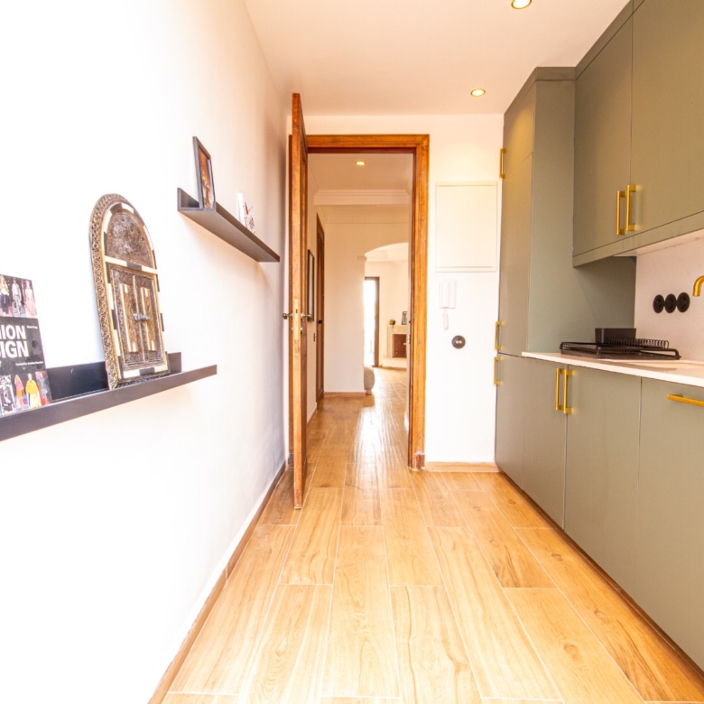 Magnifique appartement rénové à neuf à Agdal
