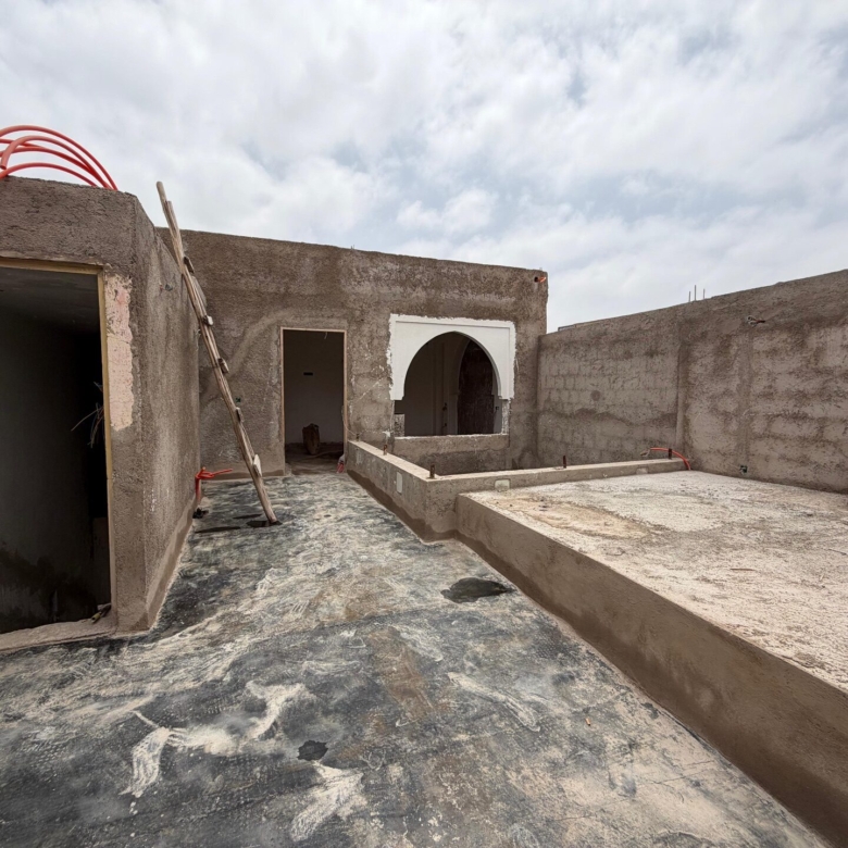 Riad neuf livraison dans 3 mois – 74m² à Bab Doukala
