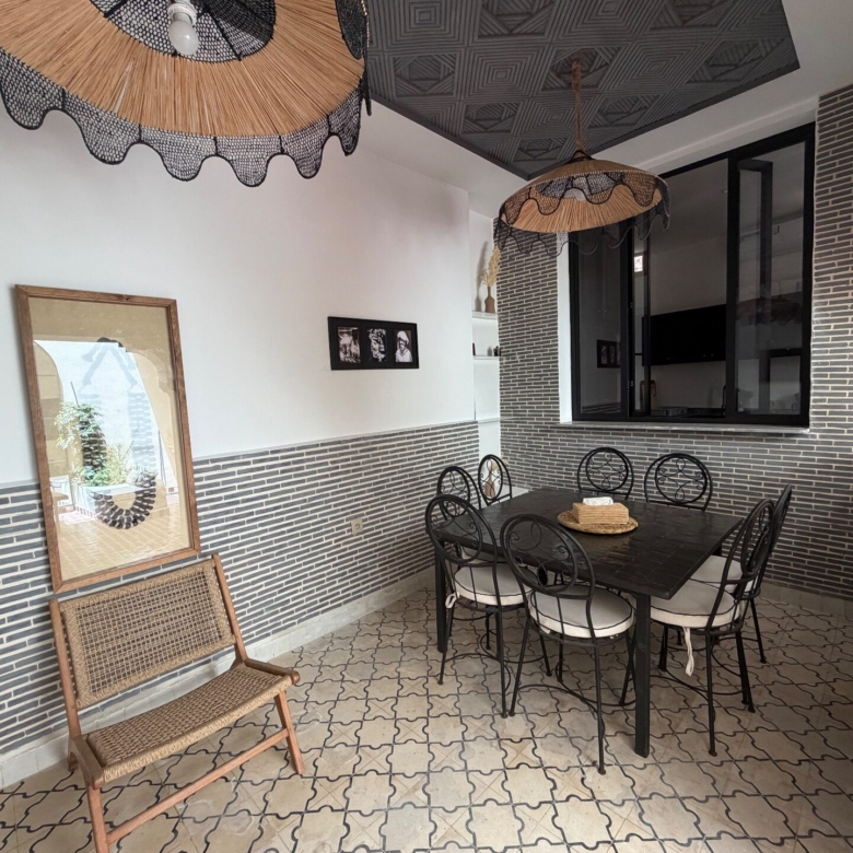 Riad contemporain – 98m² à Brima