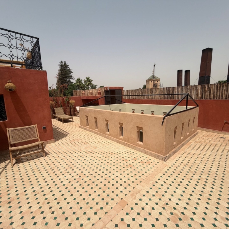 Riad contemporain – 98m² à Brima