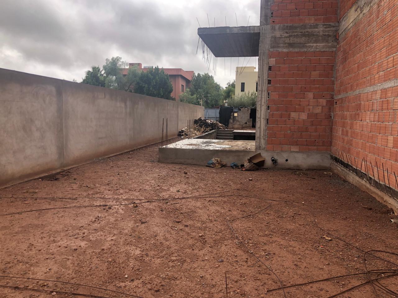 Superbe villa semi-finie contemporaine à Amelkis – Marrakech