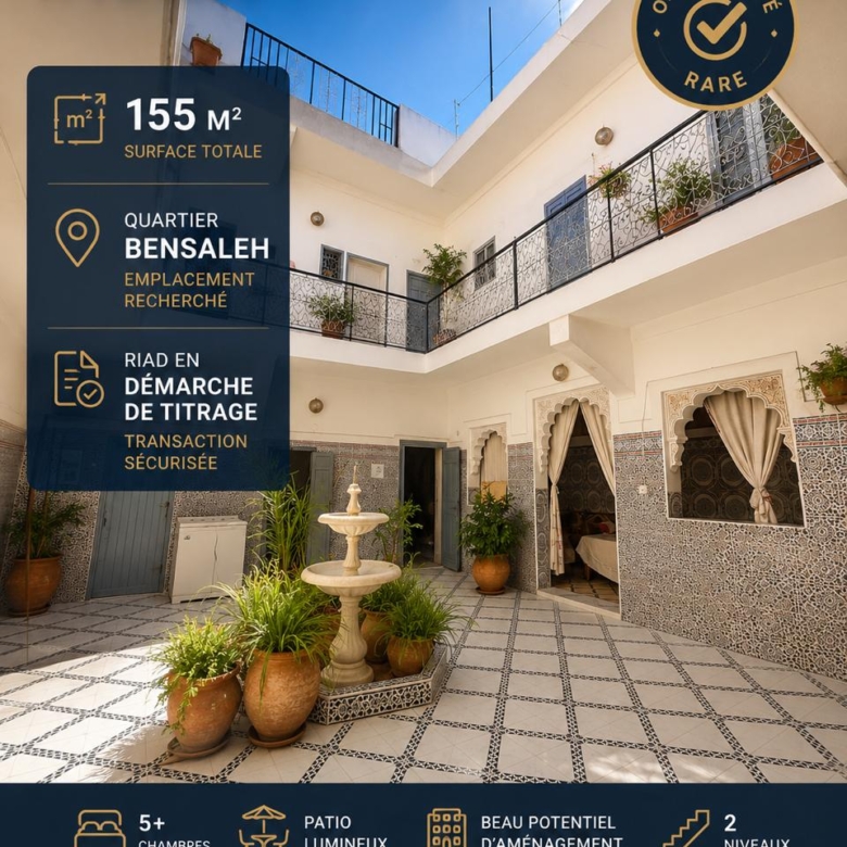 Top Riad melkia 155m2 – ben Salah