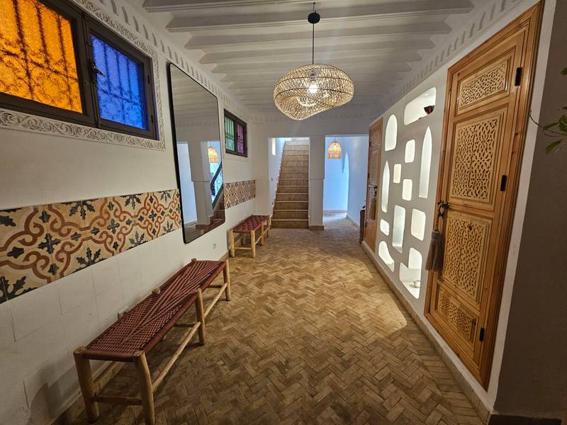 Riad rénové – 161 m² au sol – 5 chambres – Kasbah