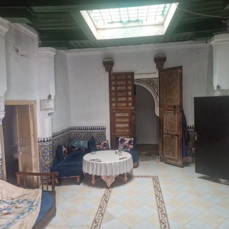 Riad 200m2 à rénover Melkia – Quartier Mouassine