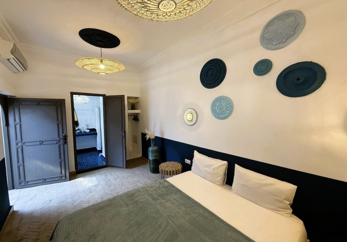Riad rénové – 161 m² au sol – 5 chambres – Kasbah