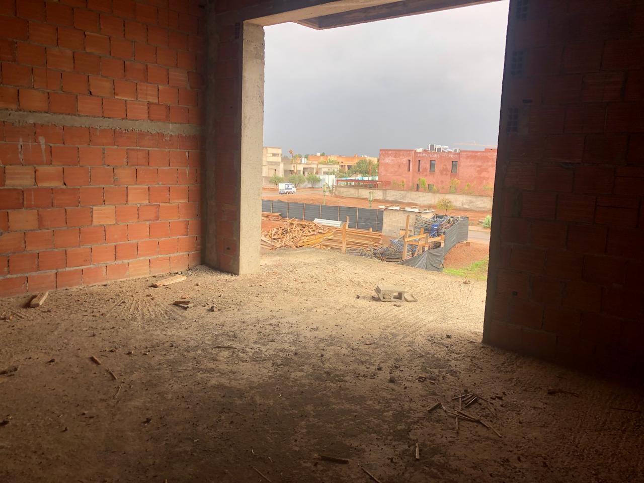 Superbe villa semi-finie contemporaine à Amelkis – Marrakech