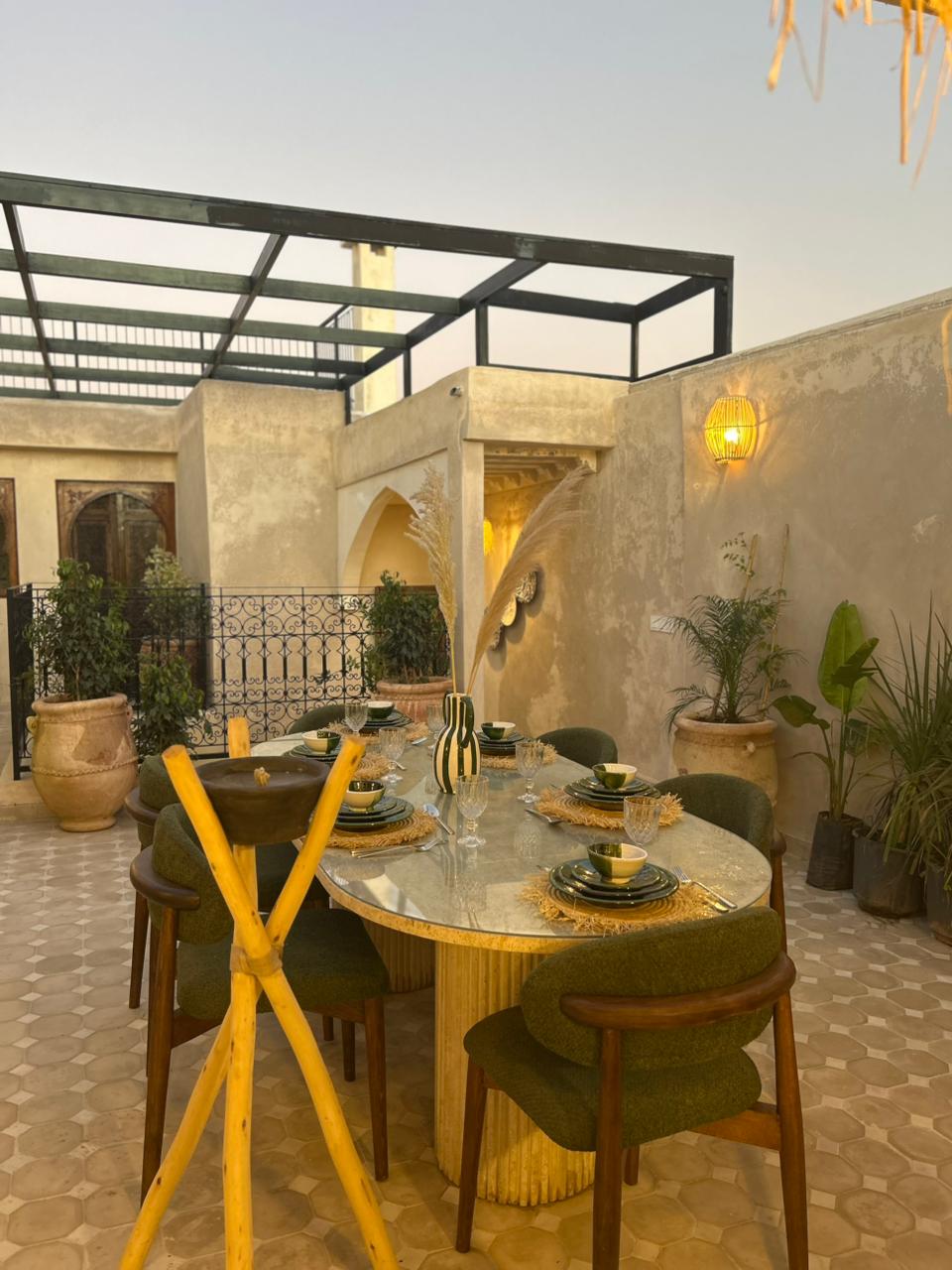 Belle Douiria neuve à vendre – 4 suites – Quartier Derb Dabachi, Médina de Marrakech
