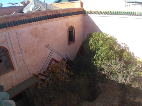 Grand Riad Titré – 401m2 a rénover – Zaouia