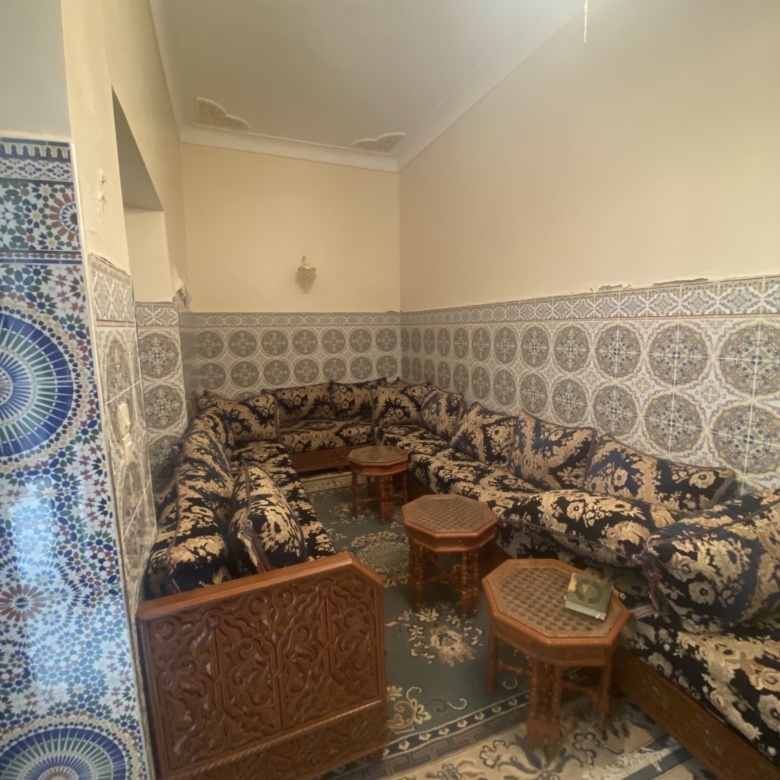 Riad 185m² 5ch Melkia à rénover avec petit hamam à Riad Zitoun