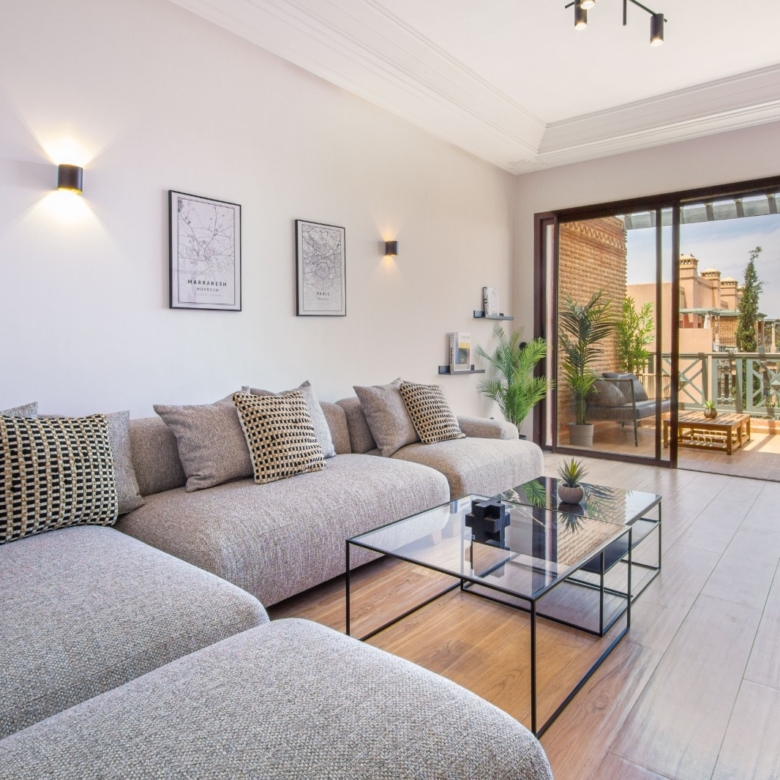 Magnifique appartement rénové à neuf à Agdal