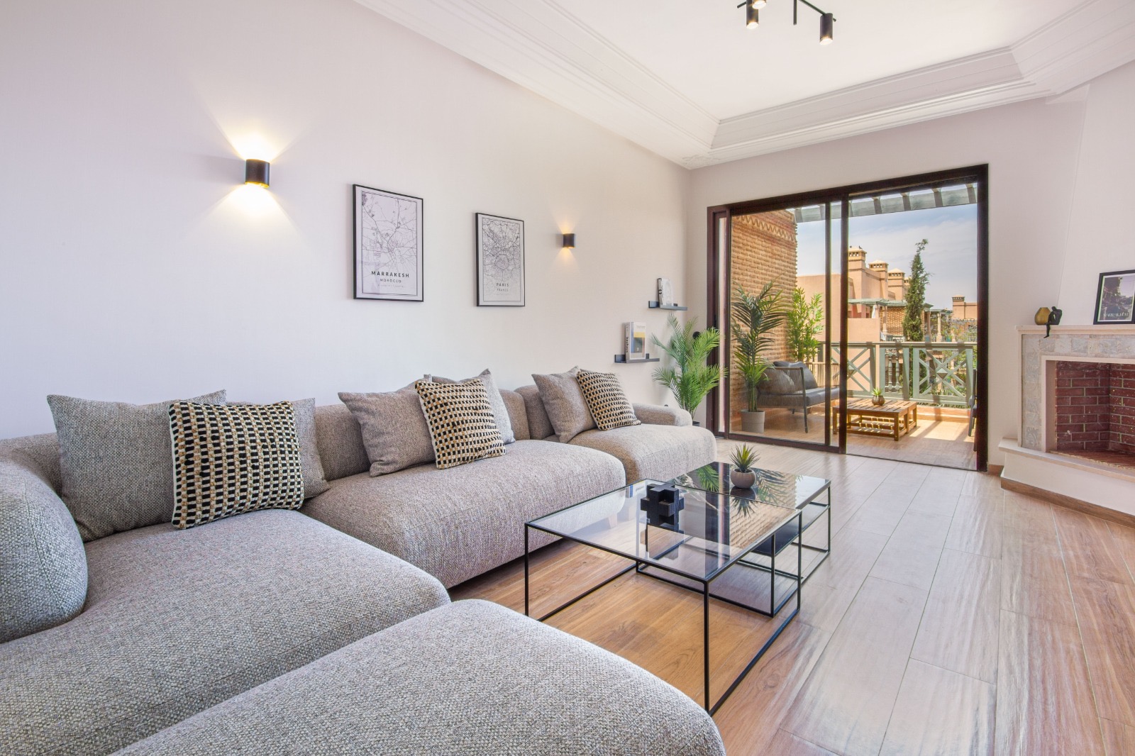 Magnifique appartement rénové à neuf à Agdal