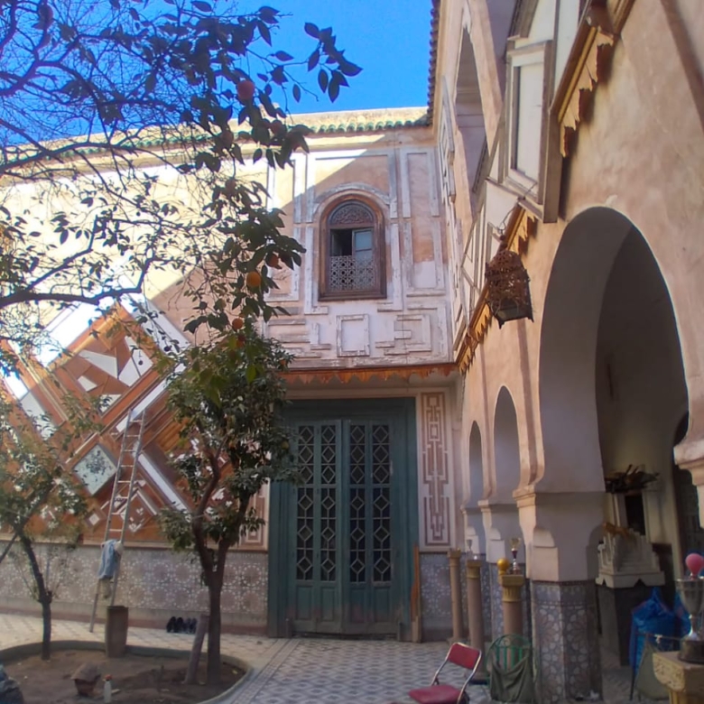 Grand Riad Titré – 401m2 a rénover – Zaouia