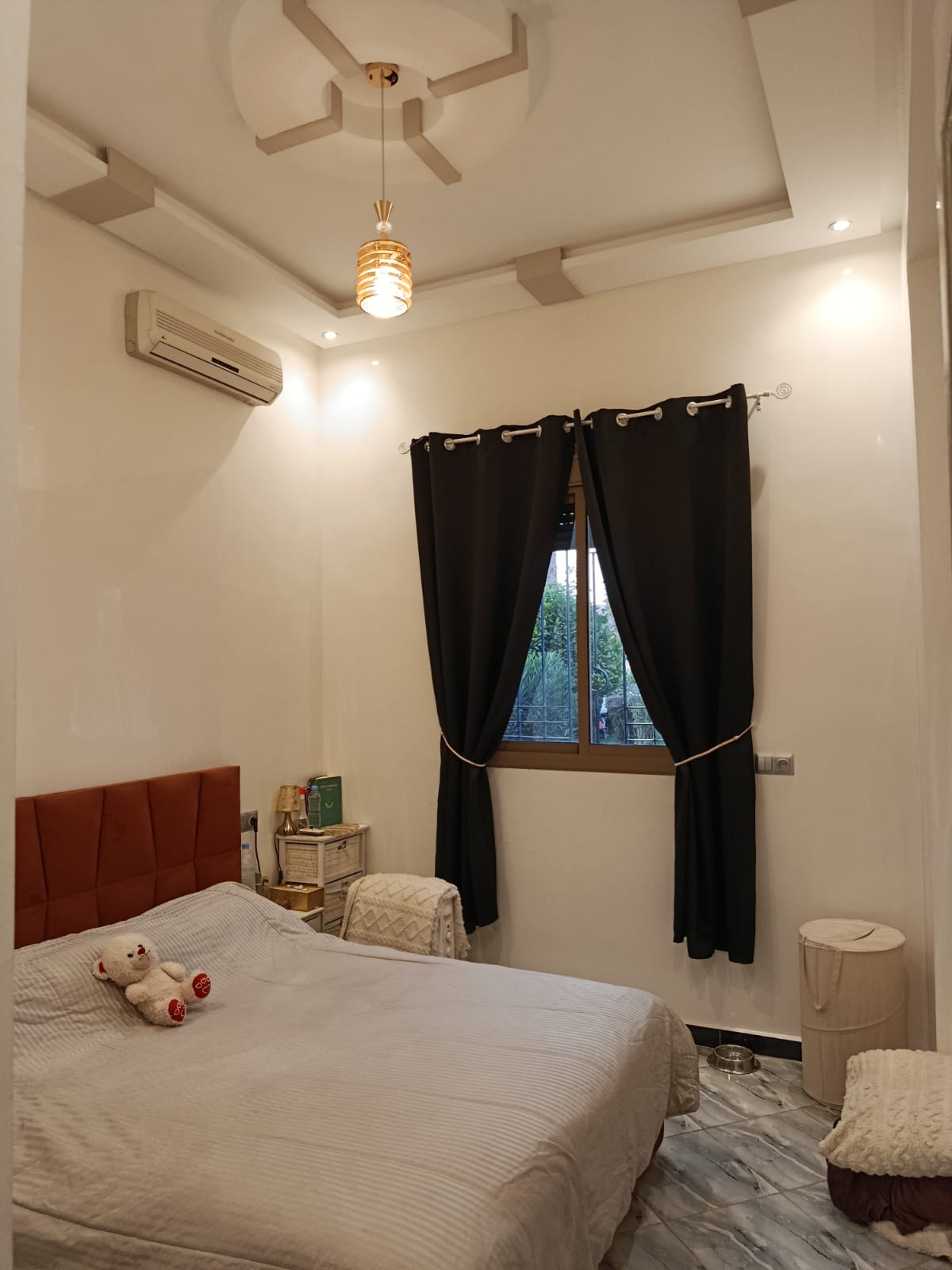 Appartement 72m2, 2 chambres, résidence sécurisé, Piscine, Route de Fez