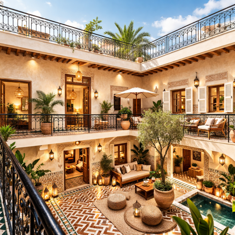 Superbe riad 243m2 au sol