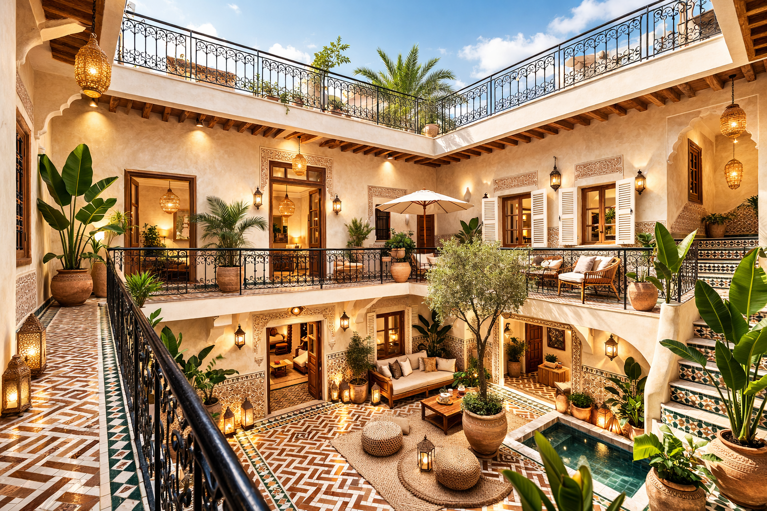 Superbe riad 243m2 au sol