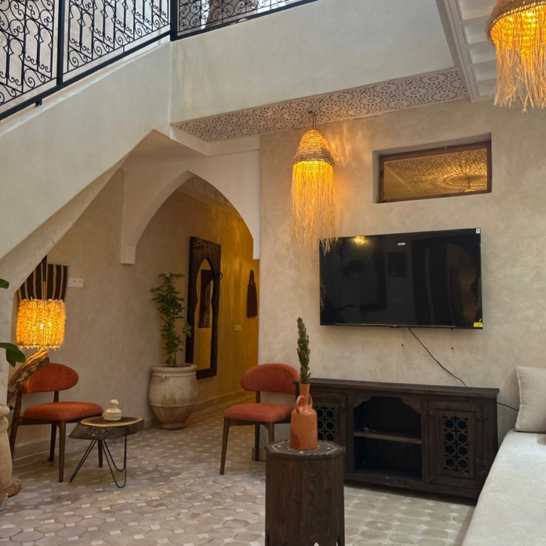 Belle Douiria neuve à vendre – 4 suites – Quartier Derb Dabachi, Médina de Marrakech
